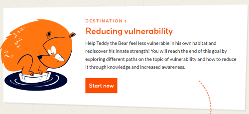 The first destination of Feel Safe, Reducing vulnerability.